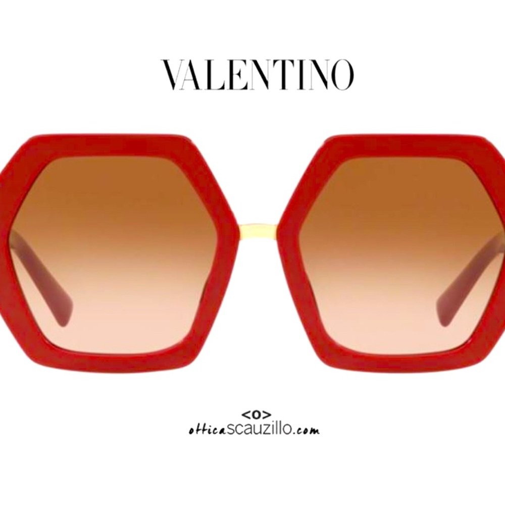 Retro Red Valentino sunglasses